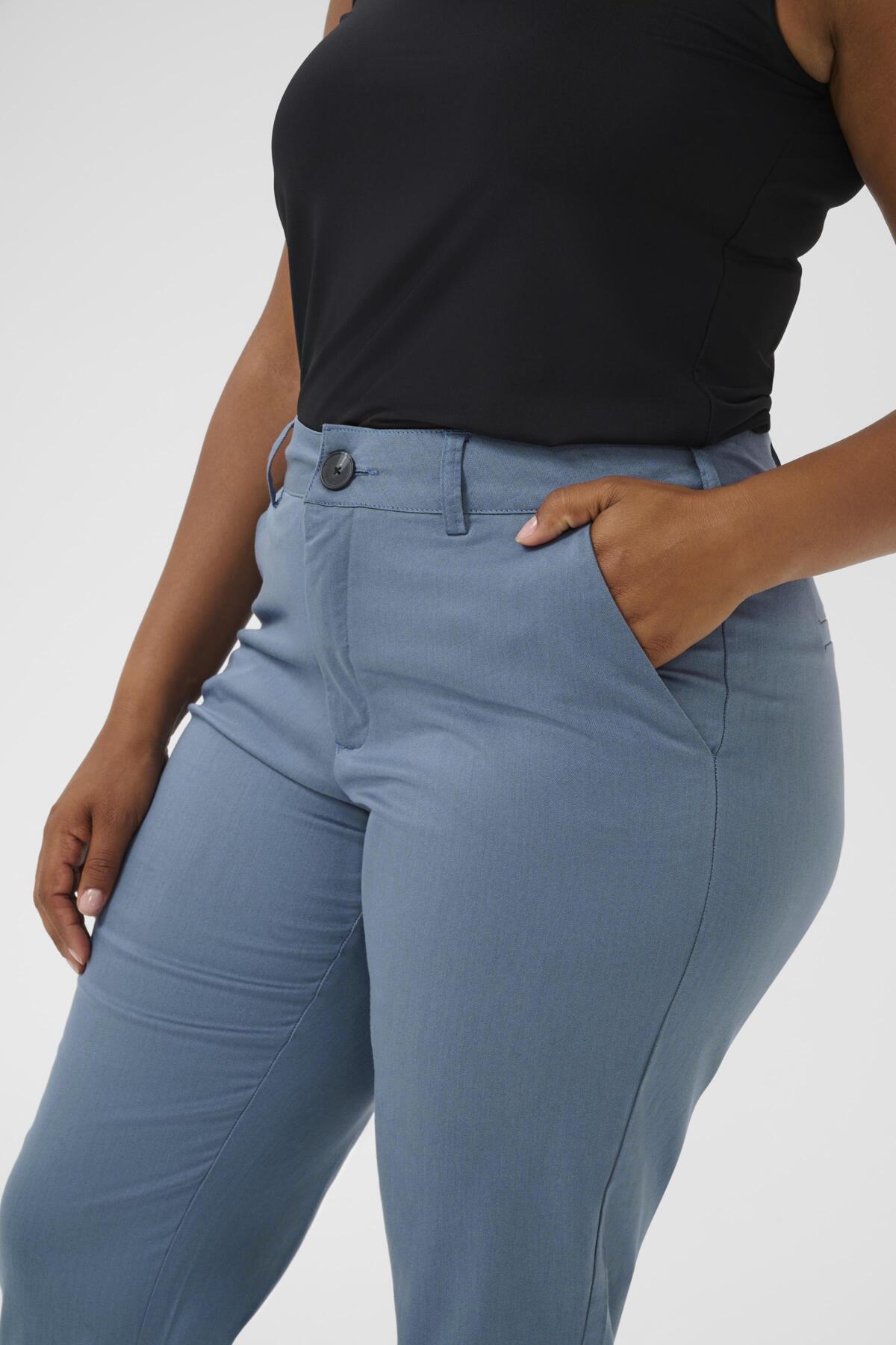 KCLeana Chino 7/8 bukser Blå