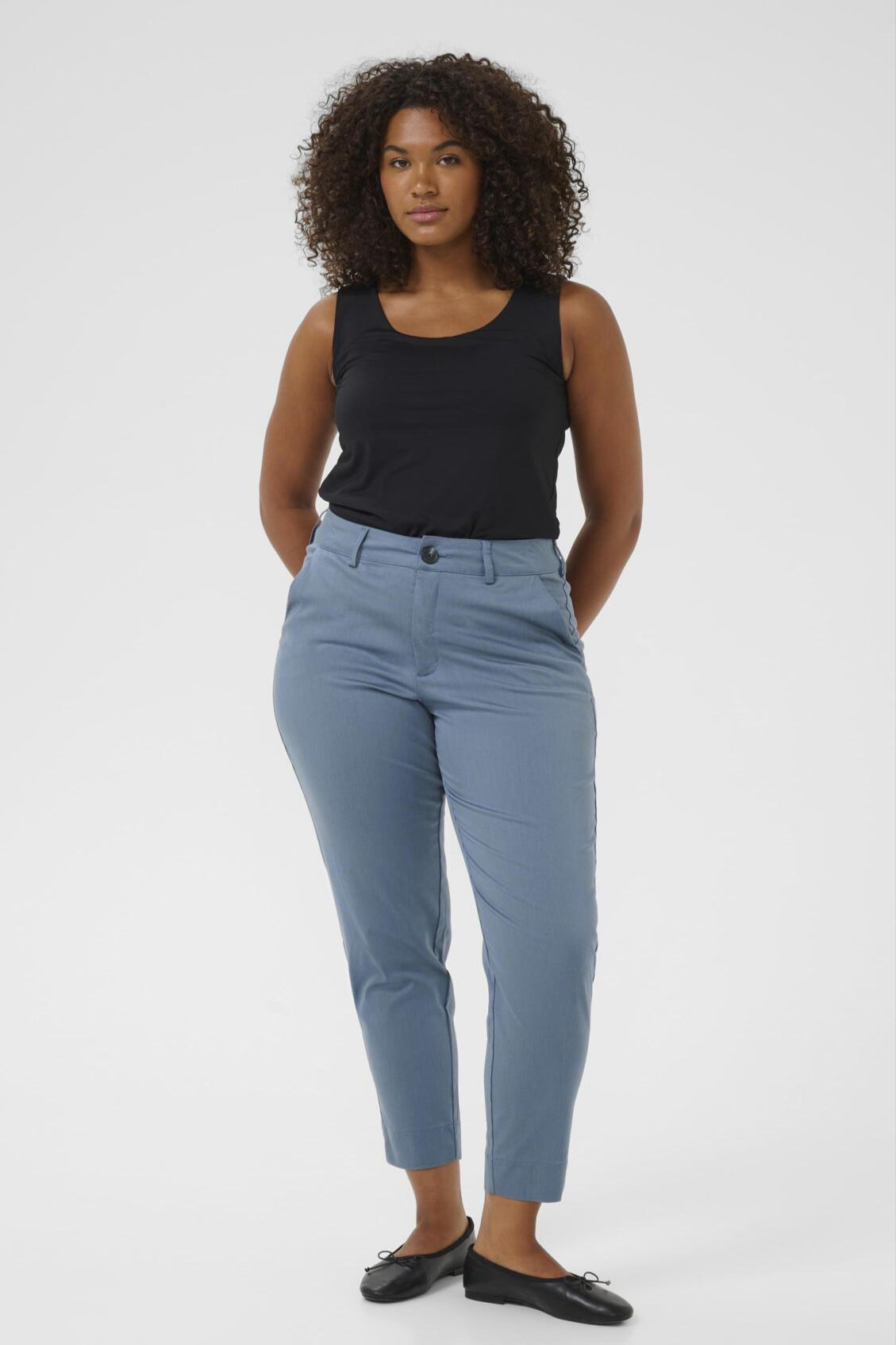 KCLeana Chino 7/8 bukser Blå