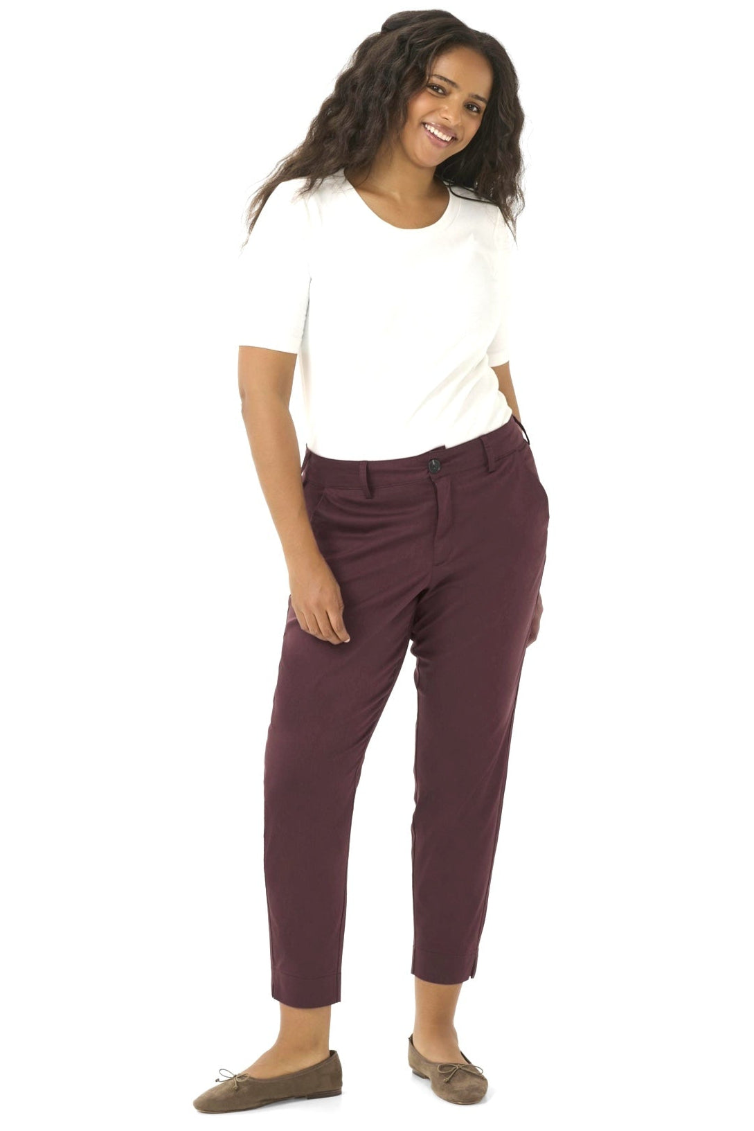 KCLeana Chino 7/8 bukser Fugde