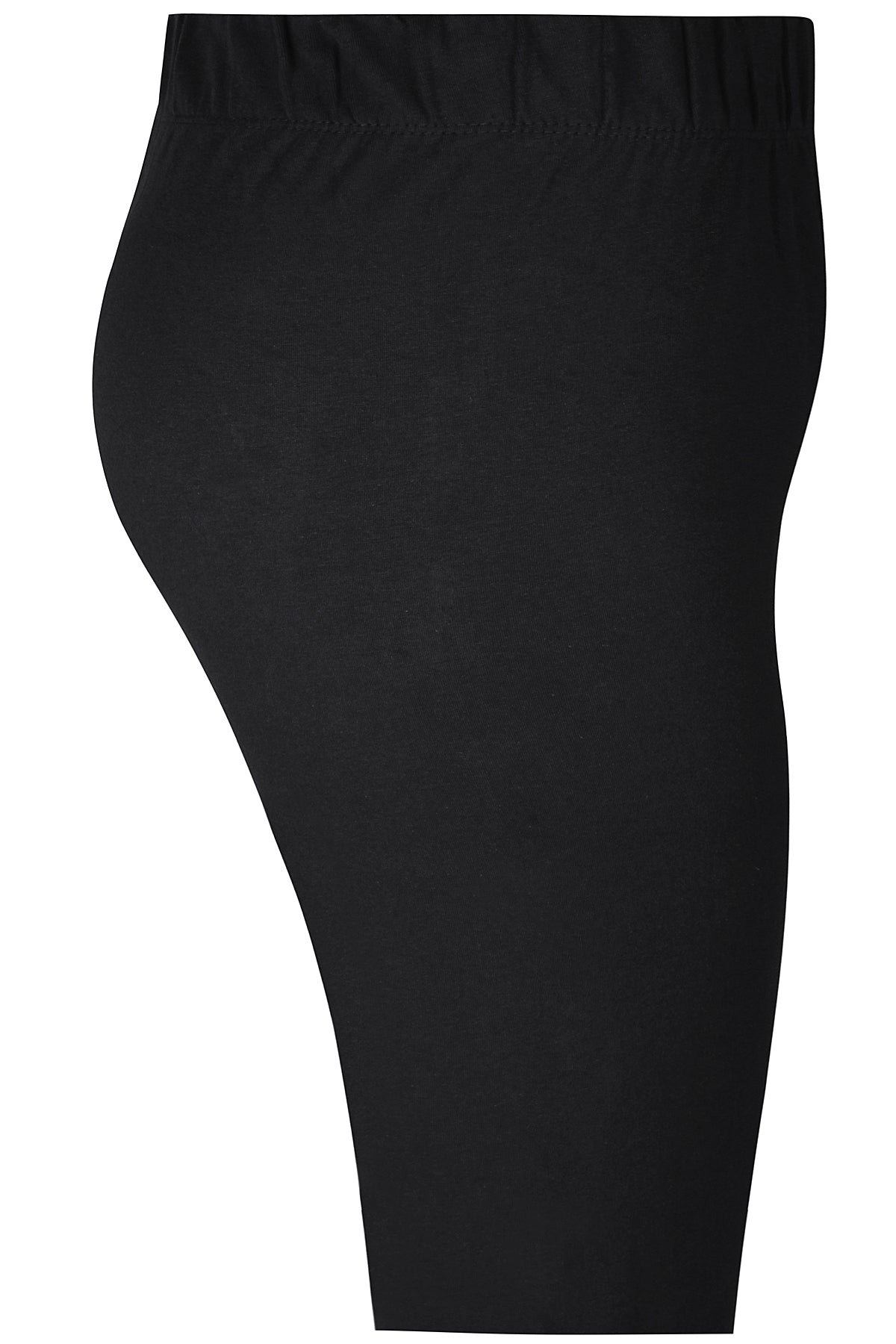Leggings kant 3/4 Sort