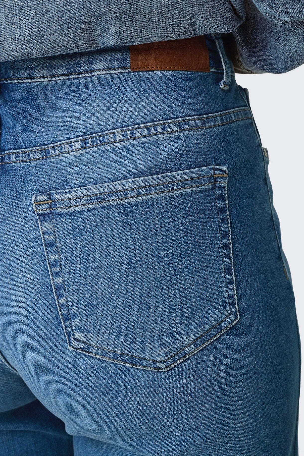 Willy jeans med vidde Mellem blå