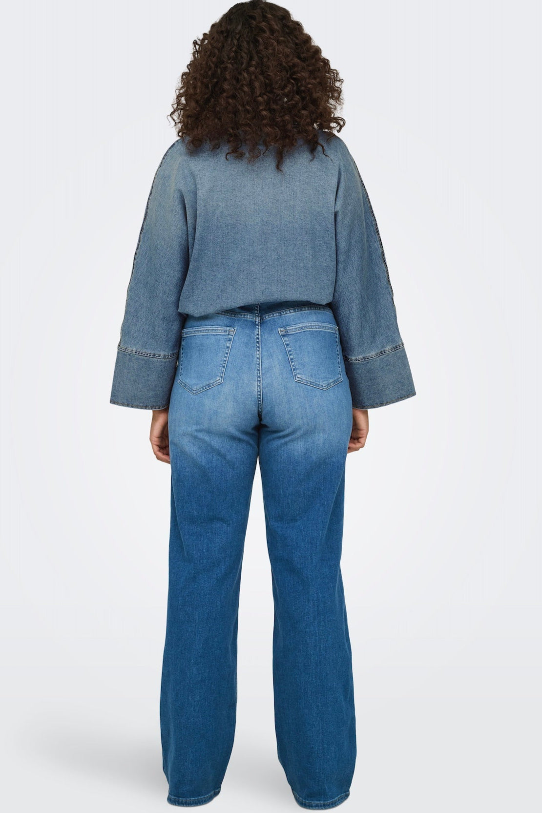 Willy jeans med vidde Mellem blå