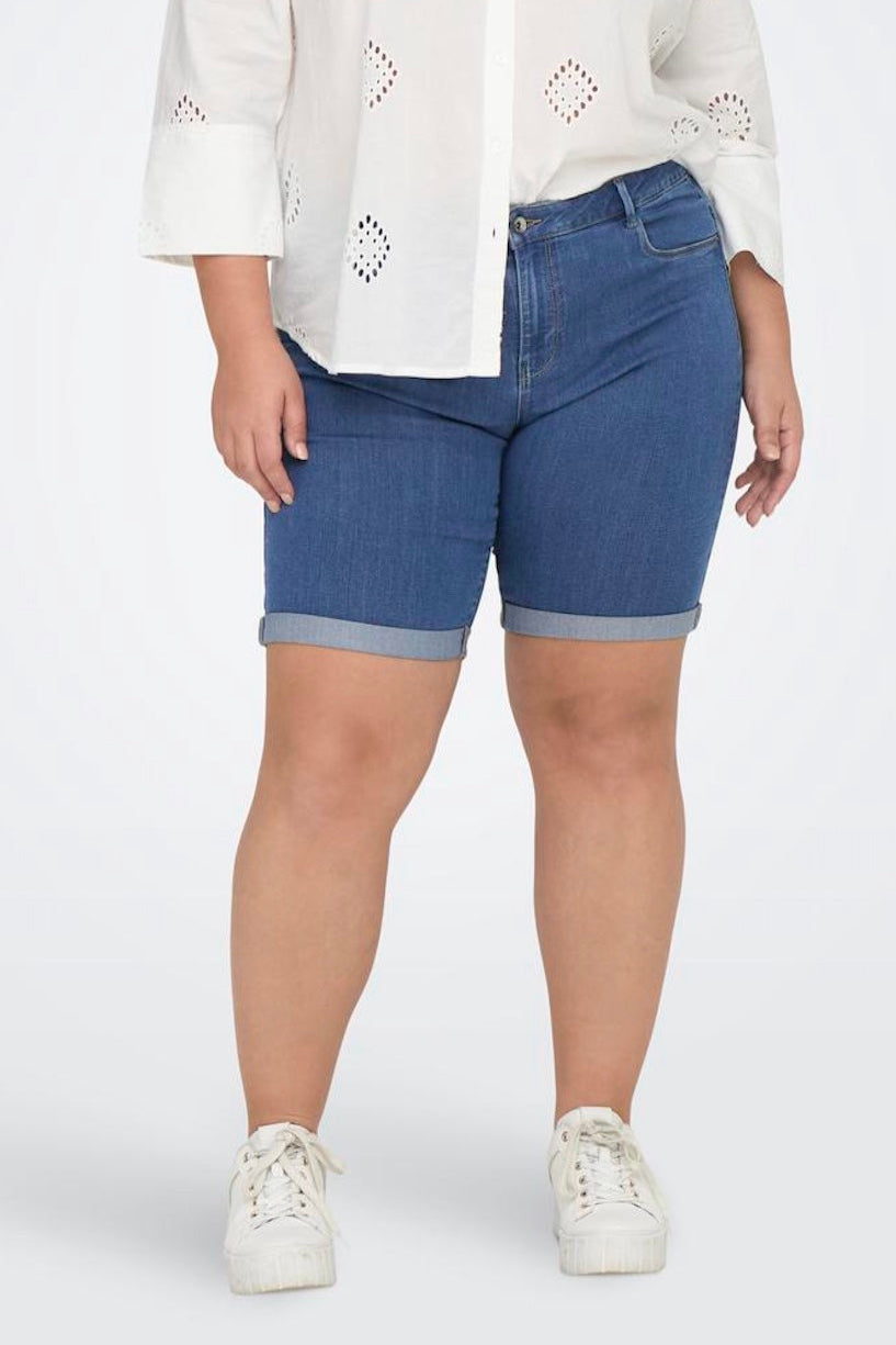 Thunder Shorts Long Blå