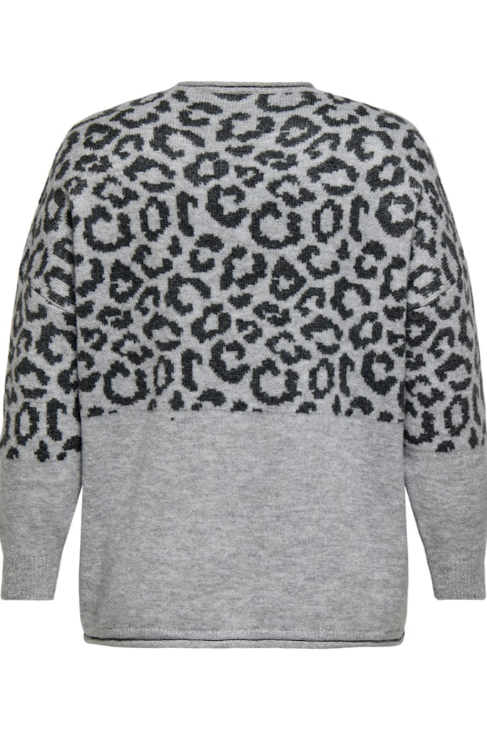 Jada Animal Strik Bluse