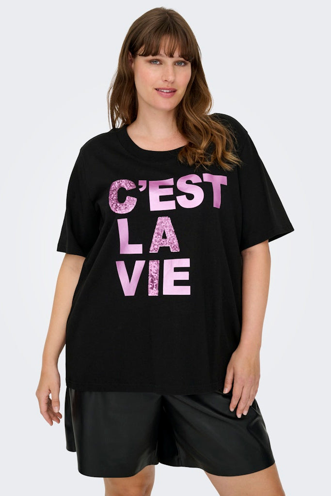 Riri Oversize T-shirt Sort