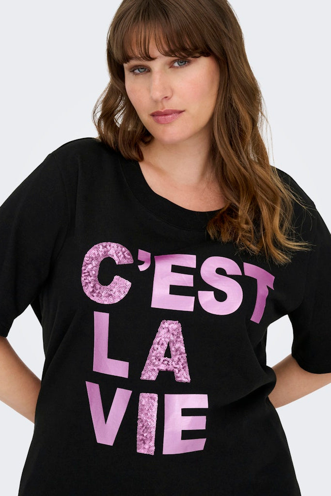 Riri Oversize T-shirt Sort