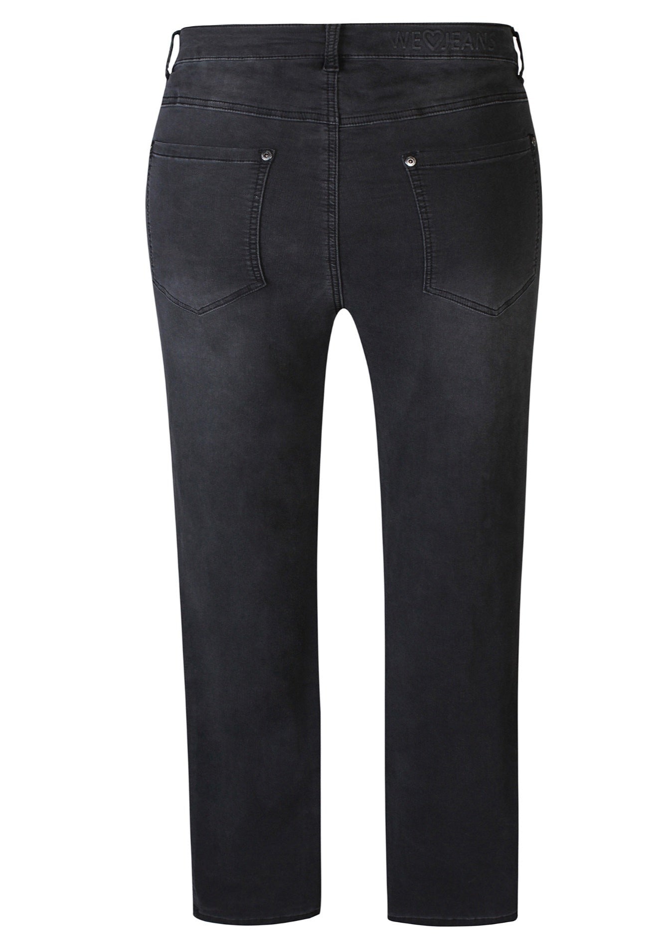 Jeans Stomp Fit Sort