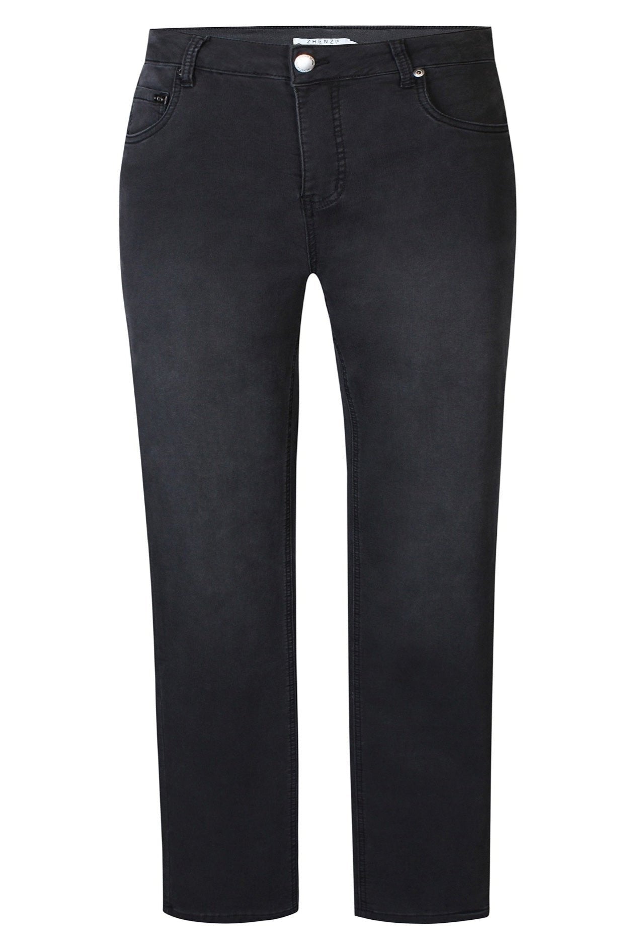 Jeans Stomp Fit Sort