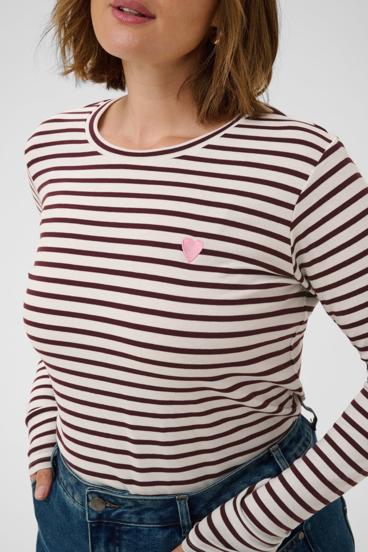 KClia T-shirt Brun/lyserød