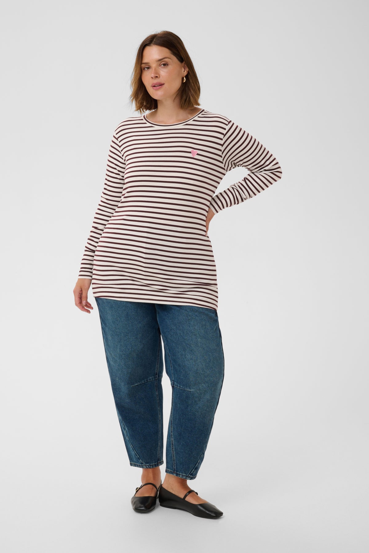 KClia T-shirt Brun/lyserød