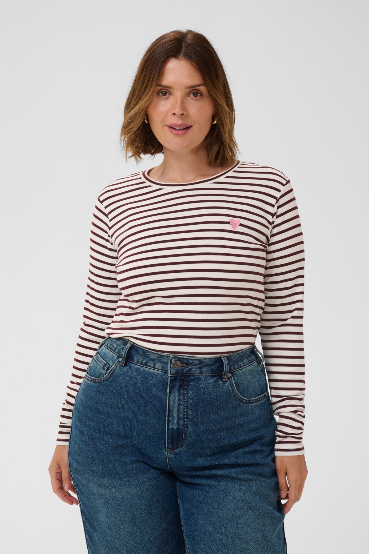 KClia T-shirt Brun/lyserød