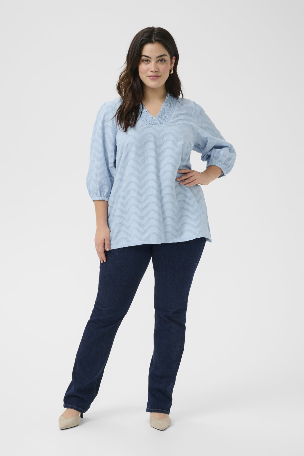 KCvitana Bluse blå