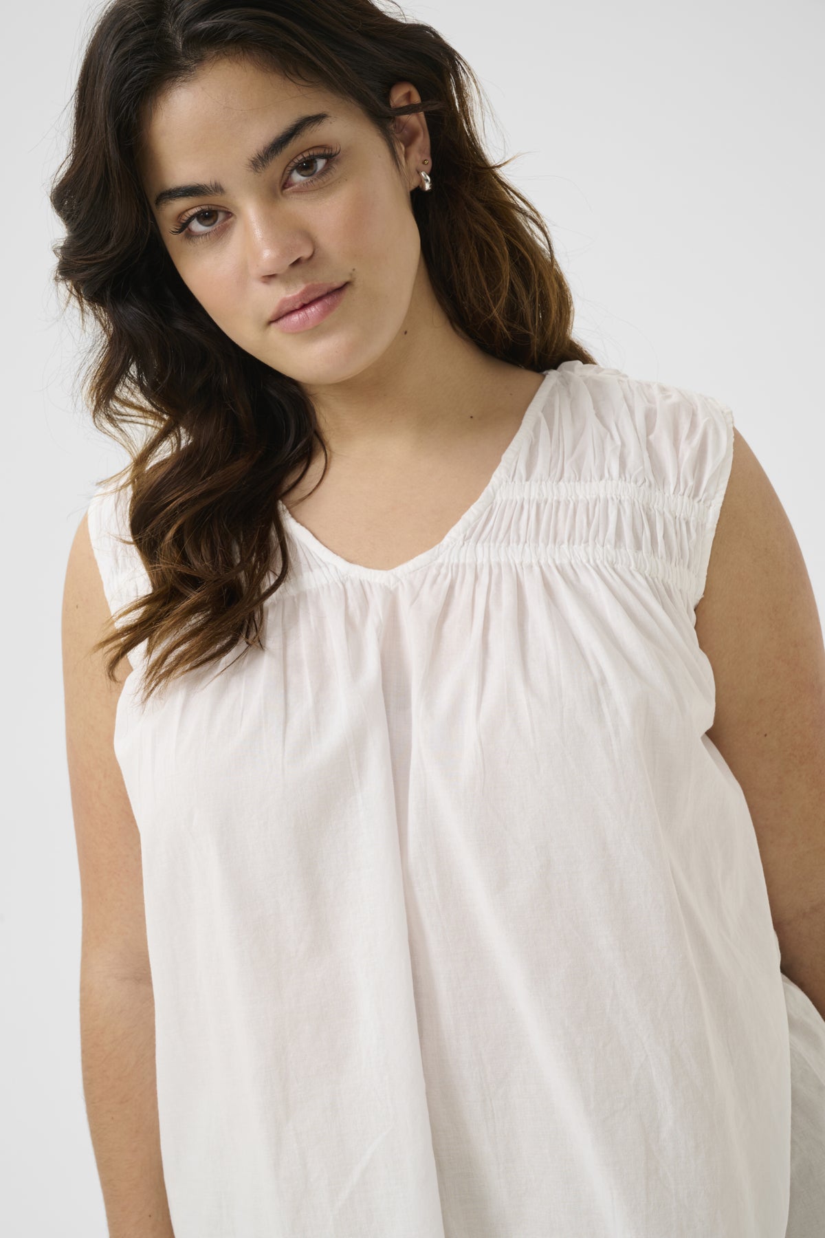KCthia Bluse Hvid