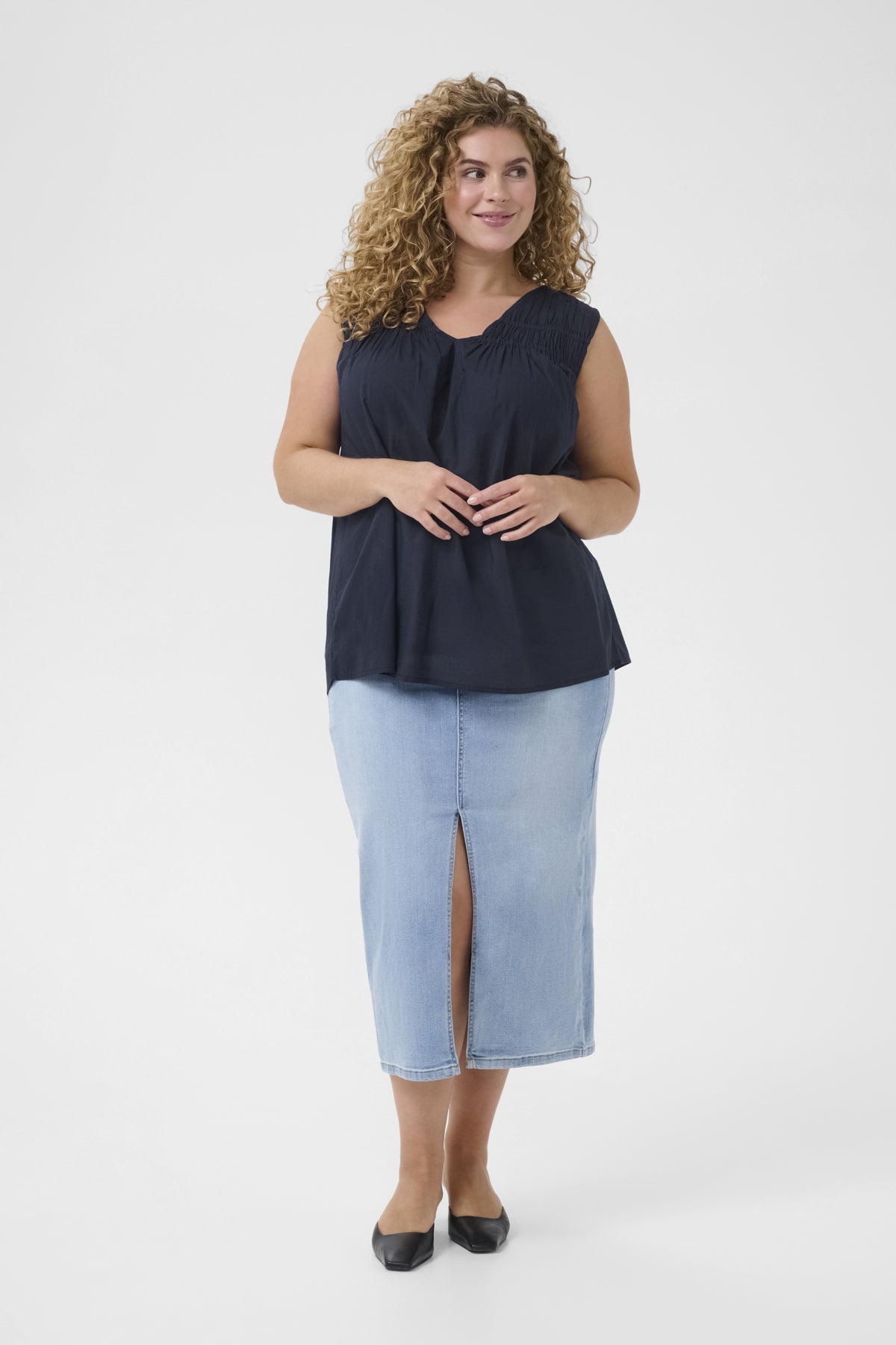 KCthia Bluse Blå