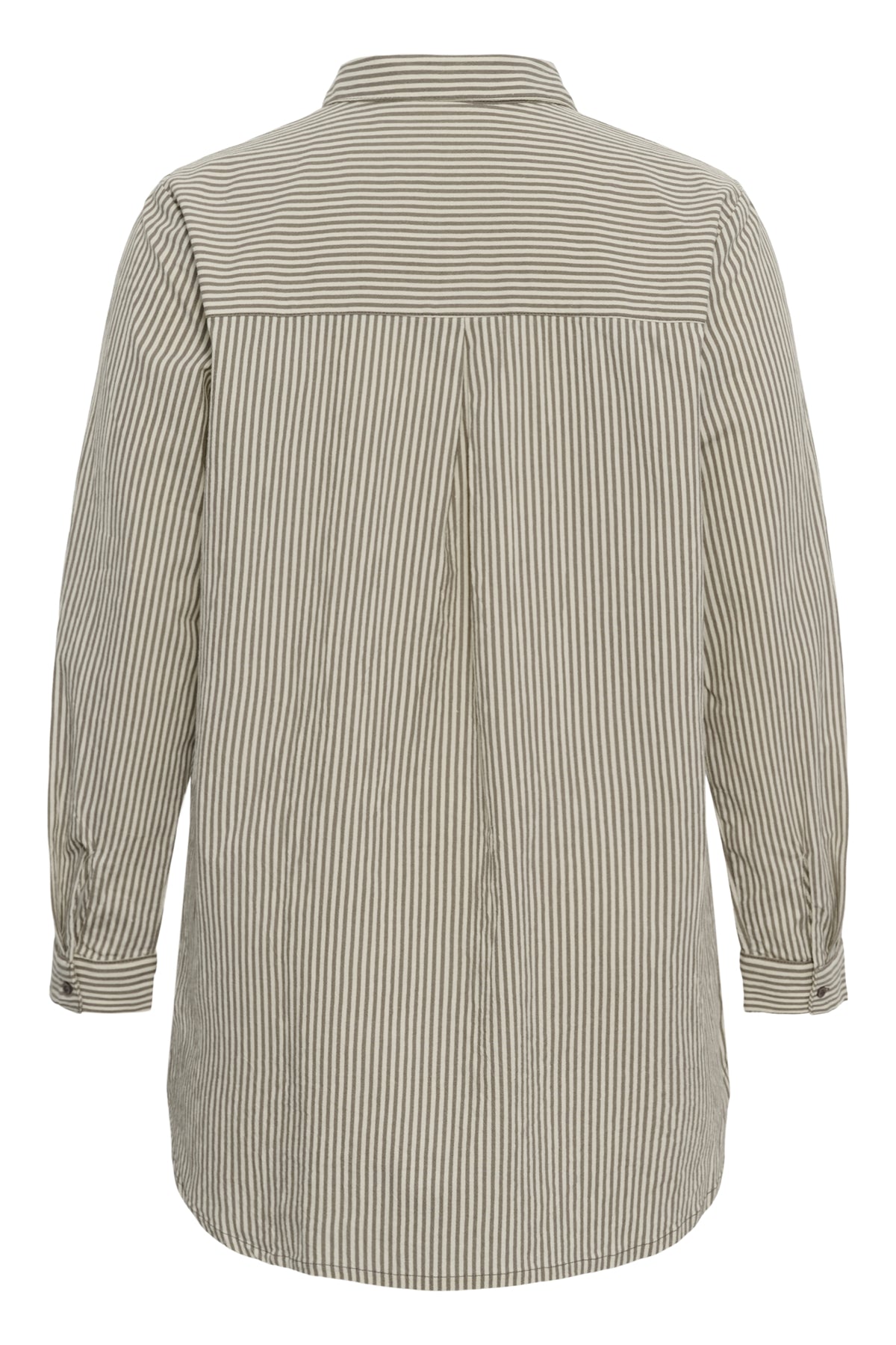 KCnana Stribet Skjorte Beige