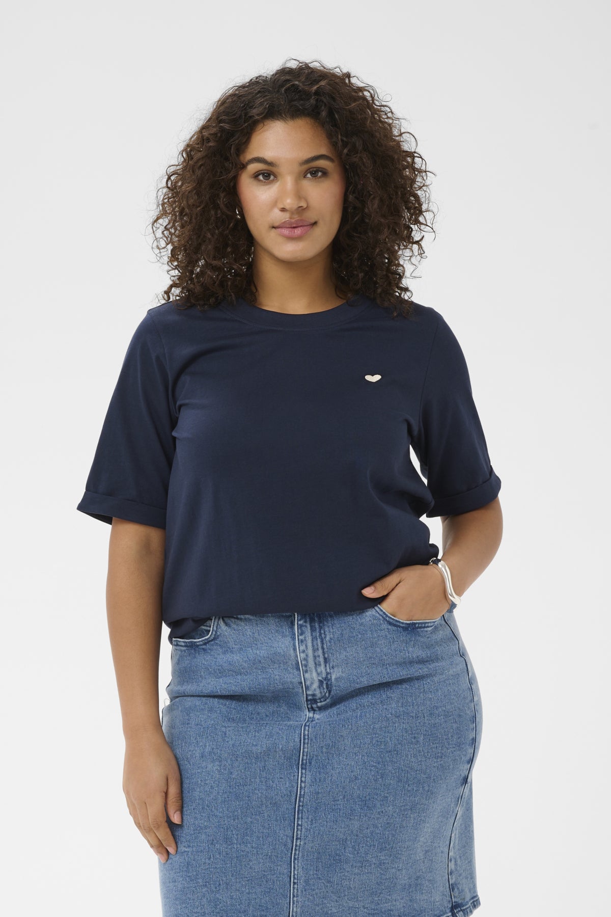 KCart T-shirt Mørkeblå