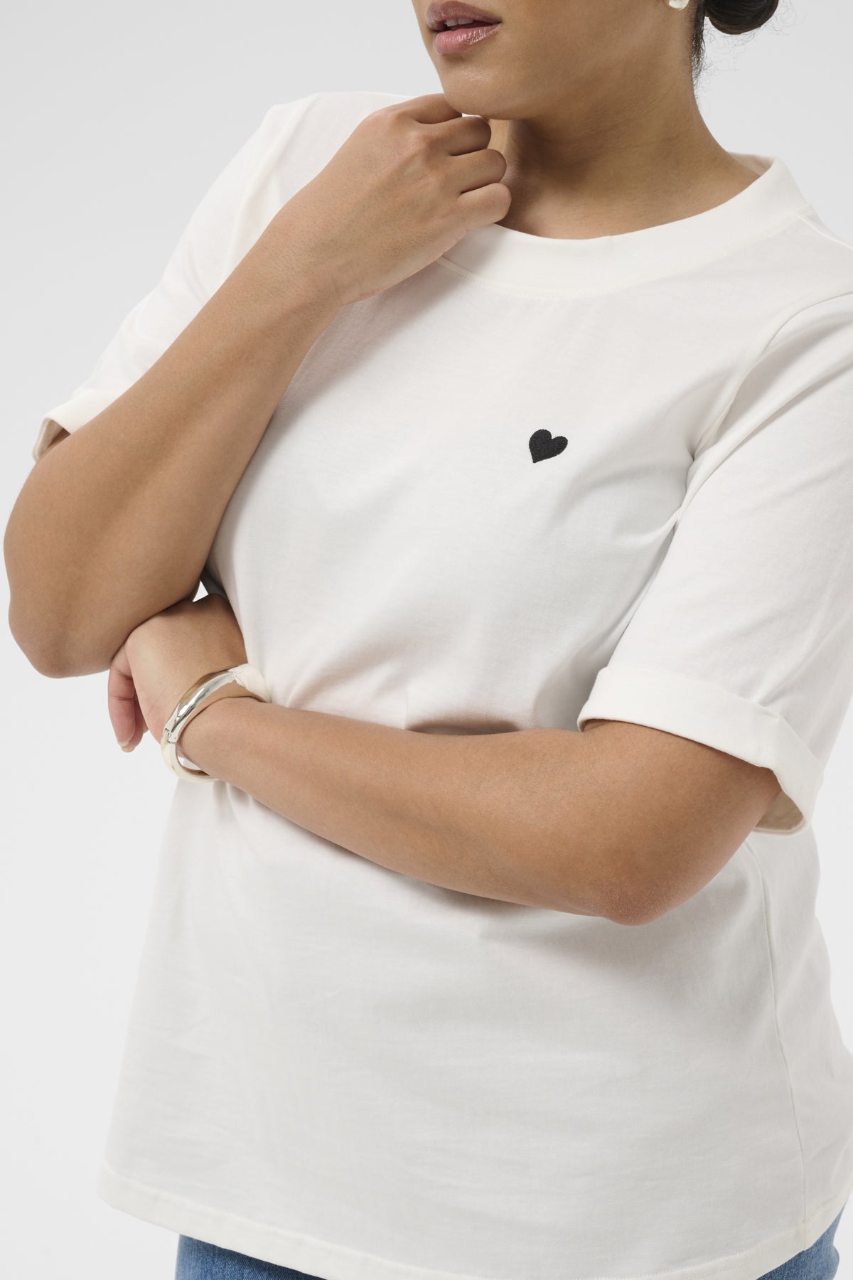 KCart T-shirt Råhvid