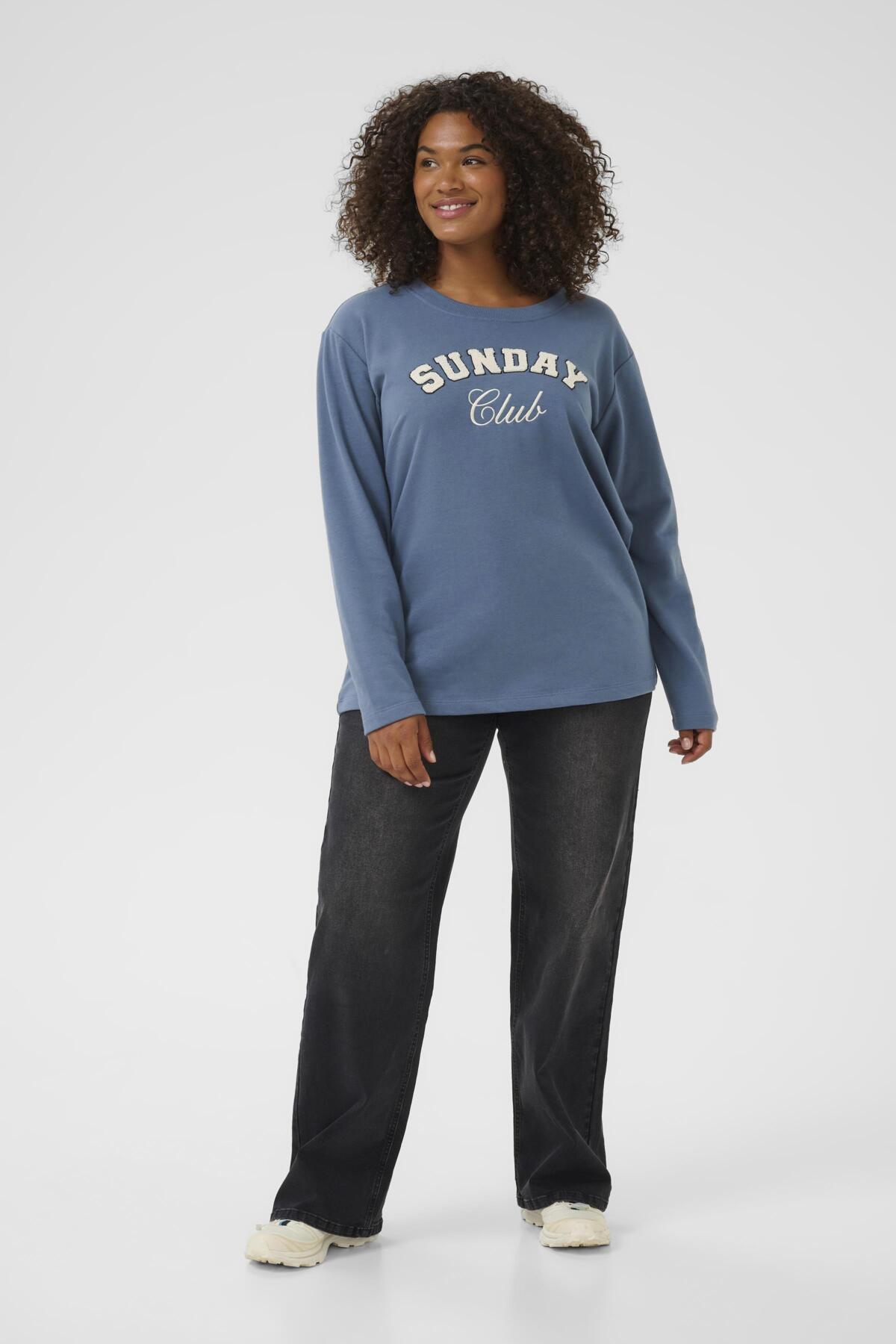 KCeliza Sweatshirts Blå