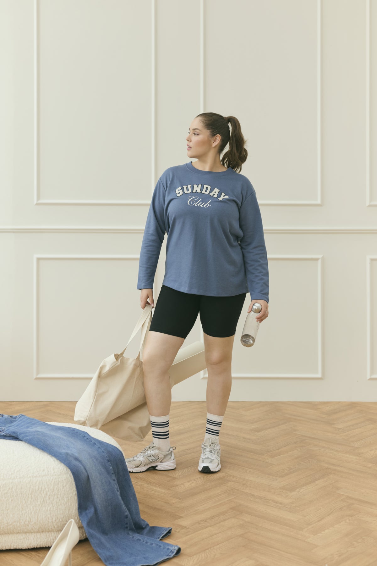 KCeliza Sweatshirts Blå