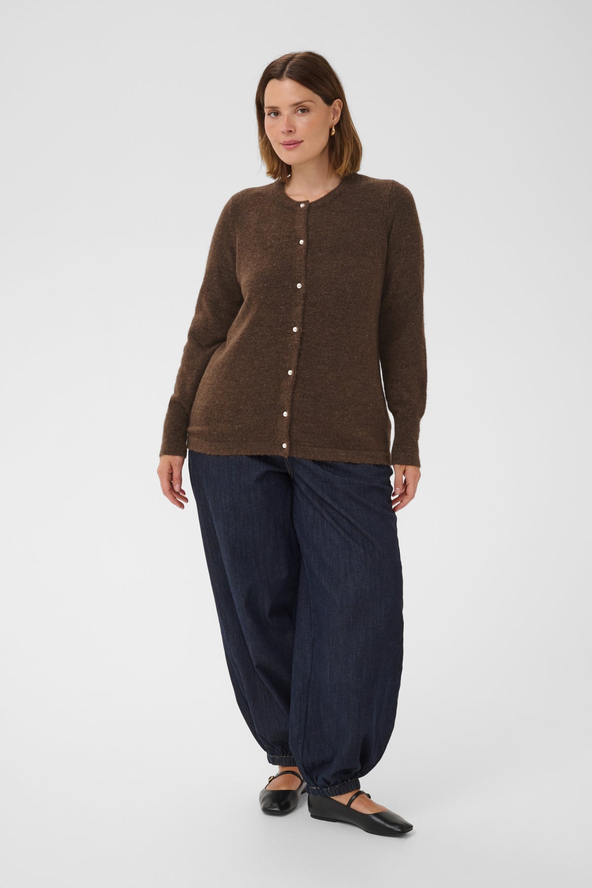 KCniela Strik Cardigan