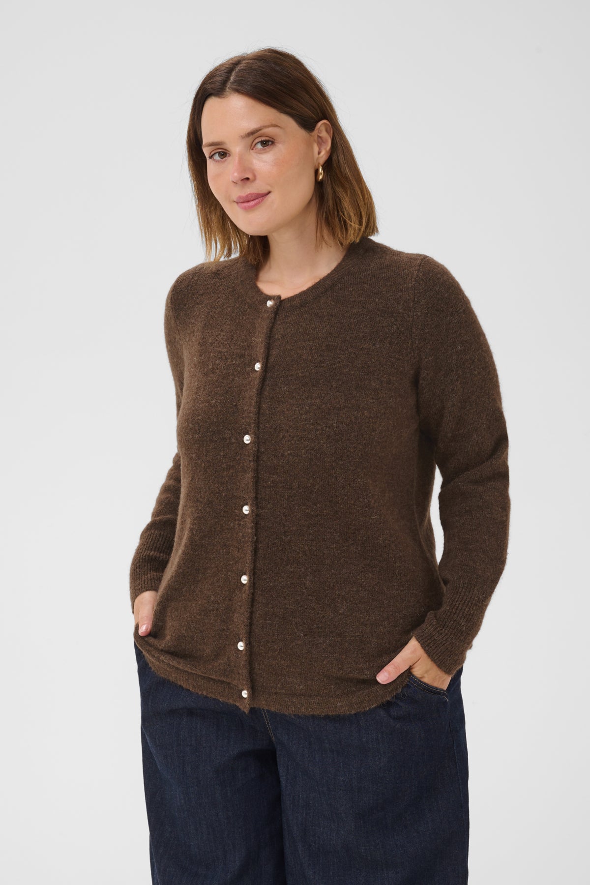 KCniela Strik Cardigan