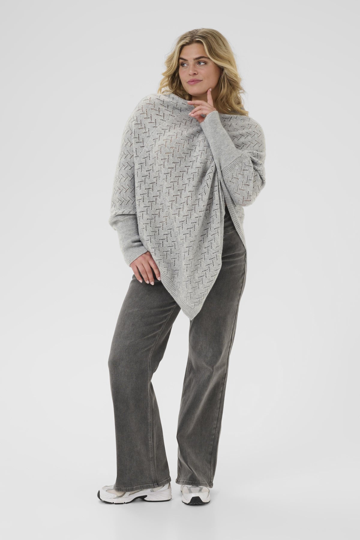 KColina Poncho Grå