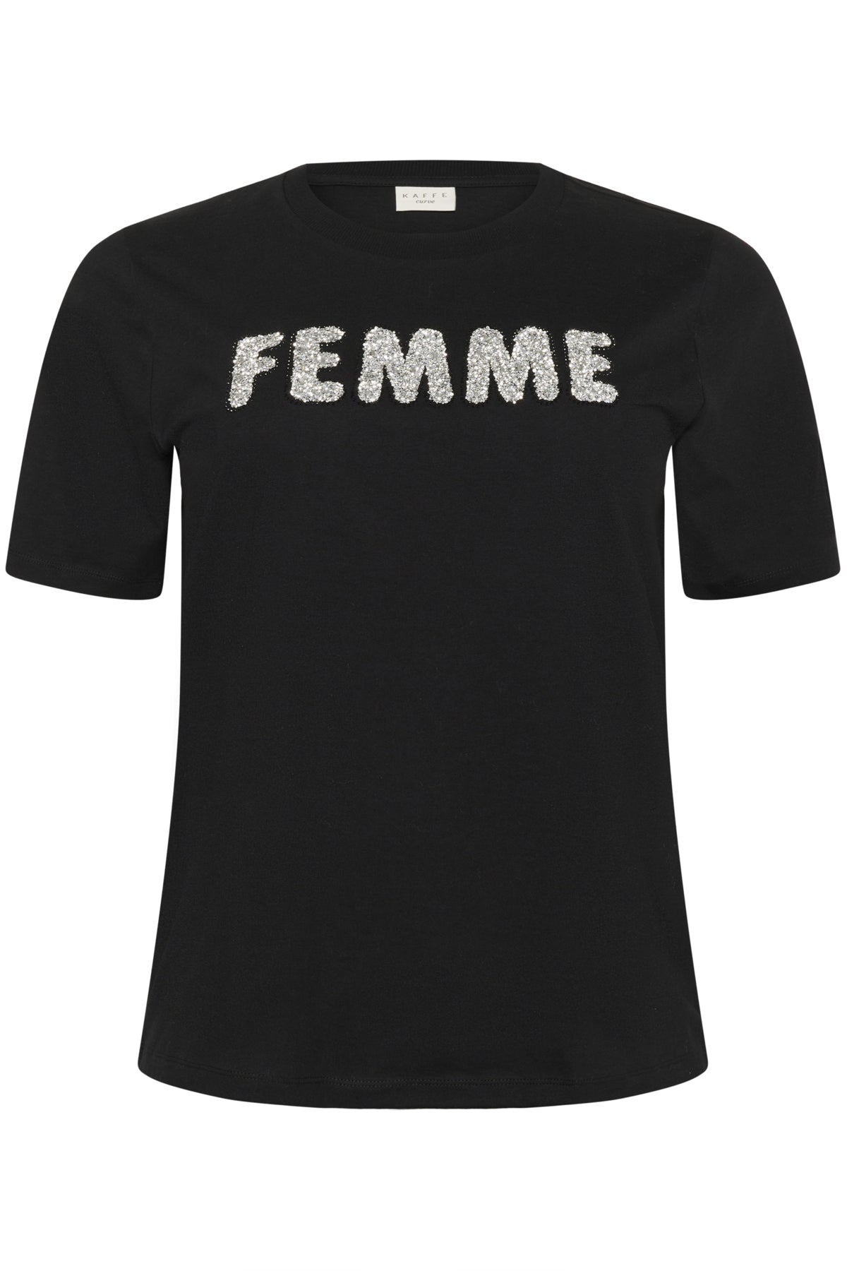 KCariana T-shirt med glimmer