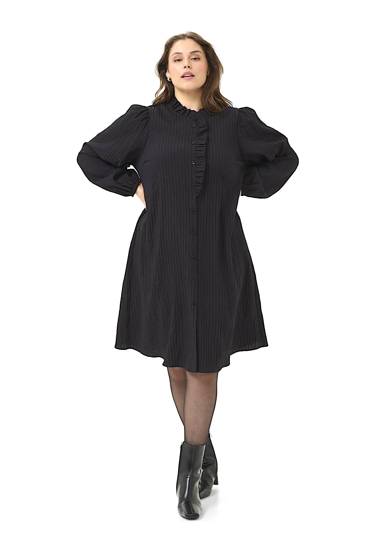 KCuma Kjole med flæse