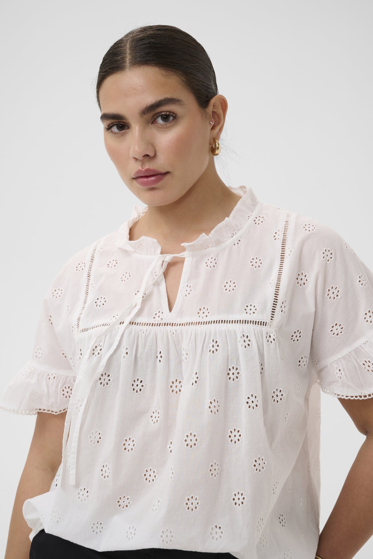 KCliona Frill Bluse