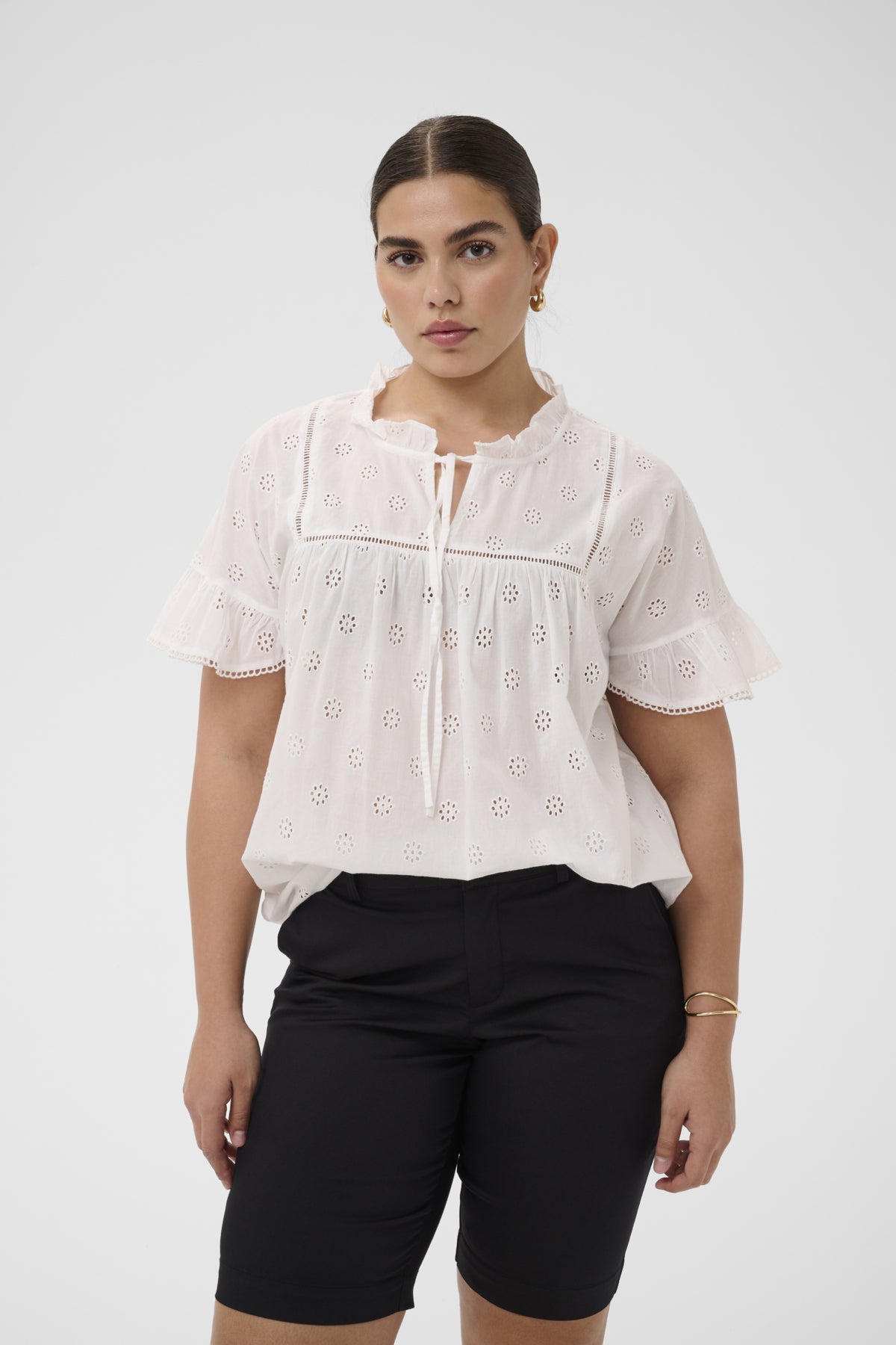 KCliona Frill Bluse