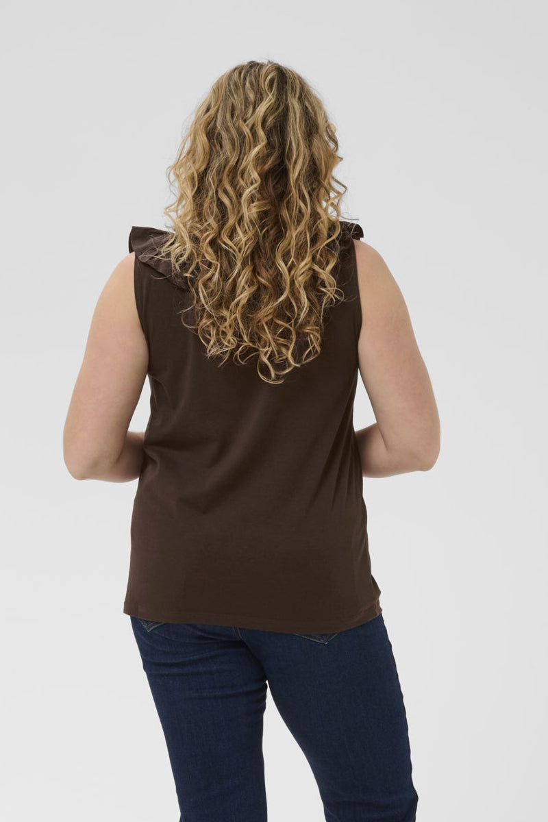 KCdiddie Flounce Top Brun