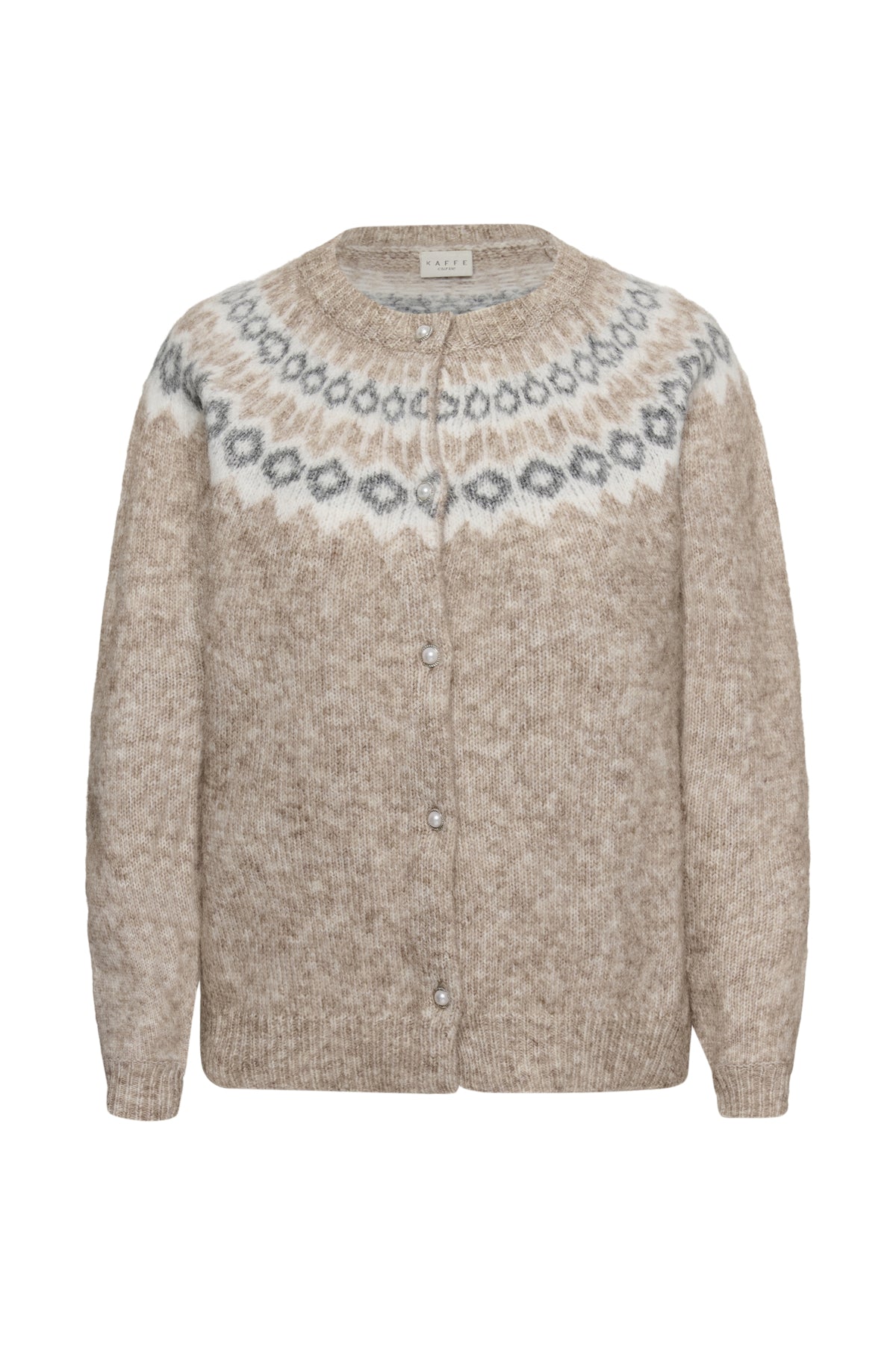 KCbettany Strik Cardigan Beige