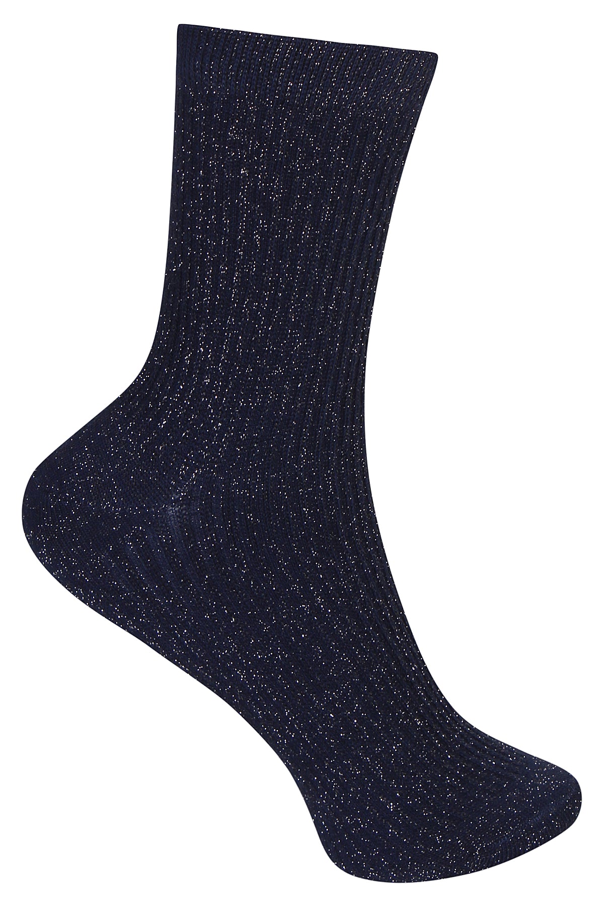 Strømper med glimmer