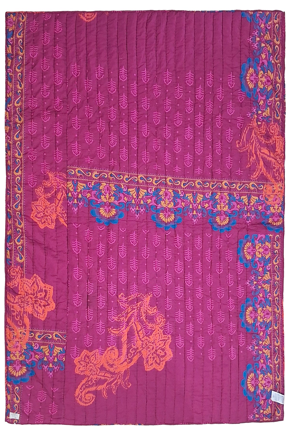 Ruby Quiltet Tæppe Pink