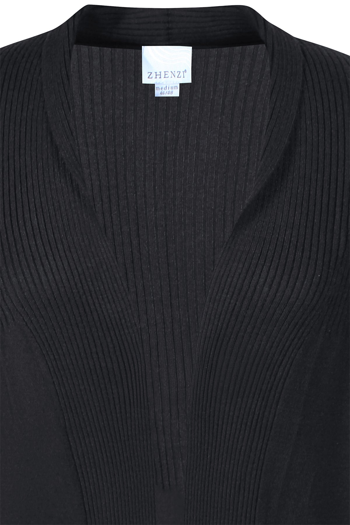 Kogle Strik Cardigan Sort