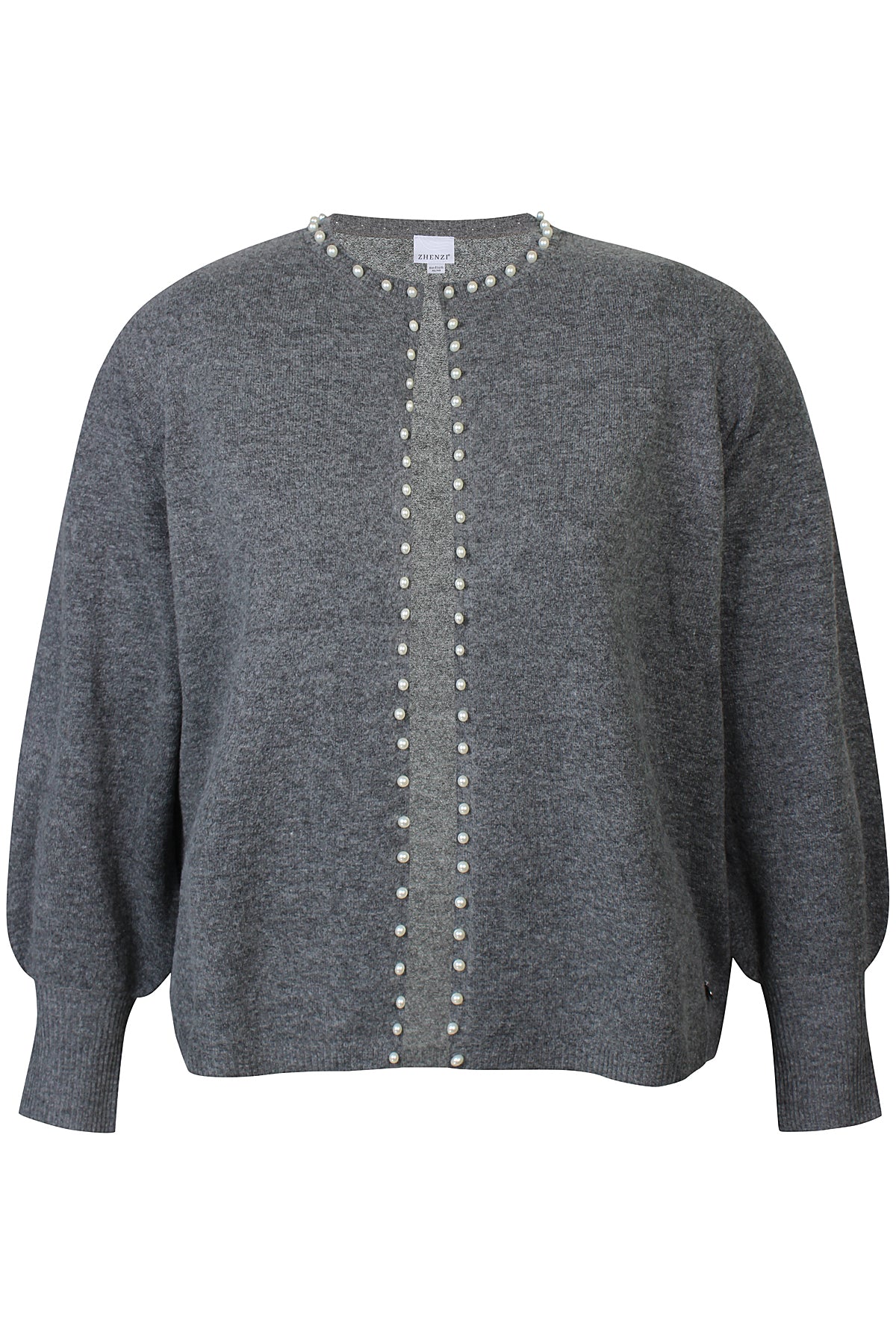 Elga Strik Cardigan Grå