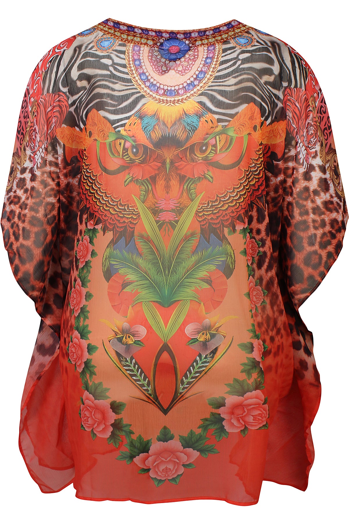 Jodie Kaftan kort kjole