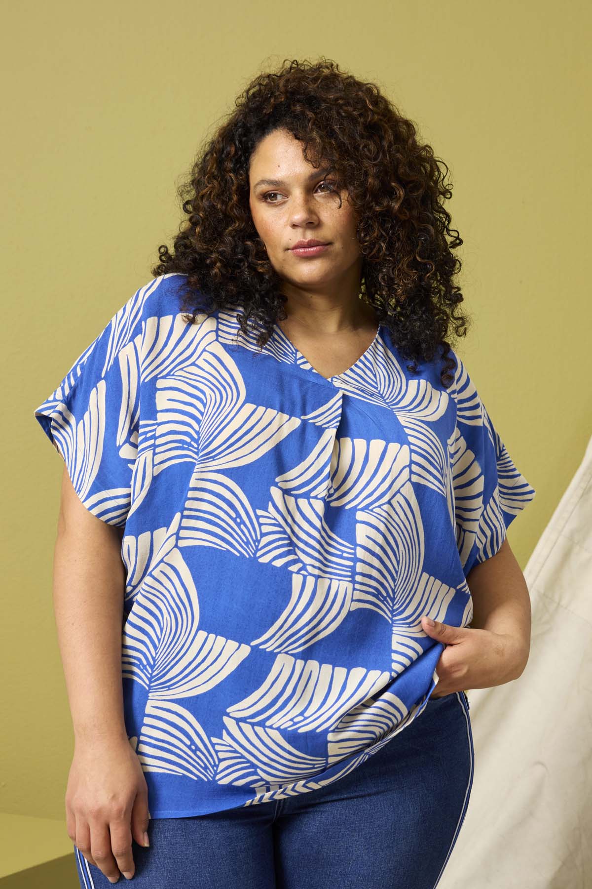 Keira Bluse Blå