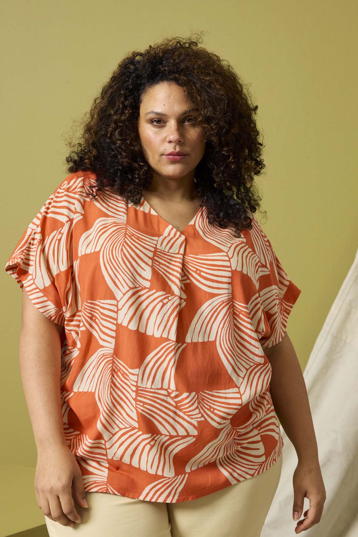 Keira Bluse Orange