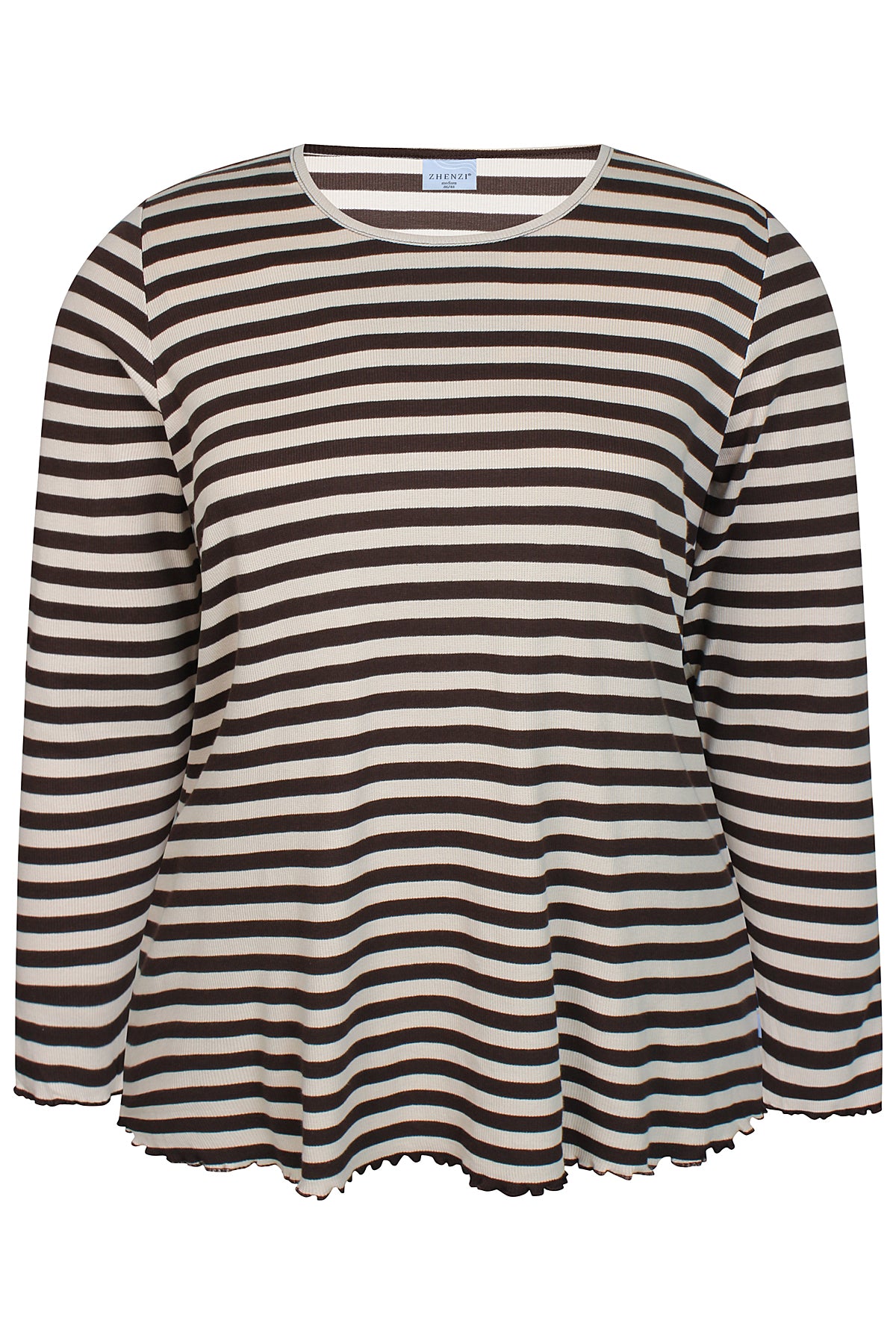 Lara T-shirt Brun