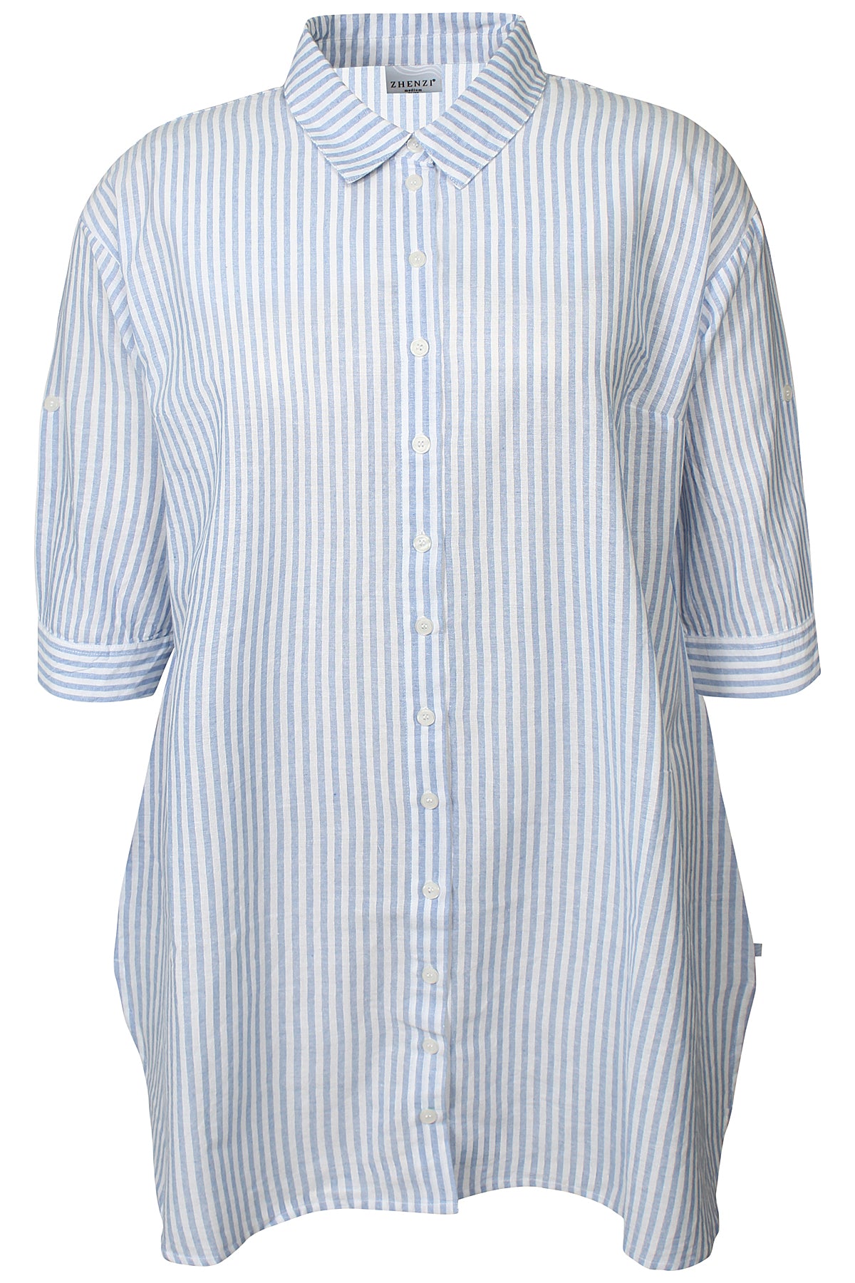 Mabel Skjorte Tunika Blå