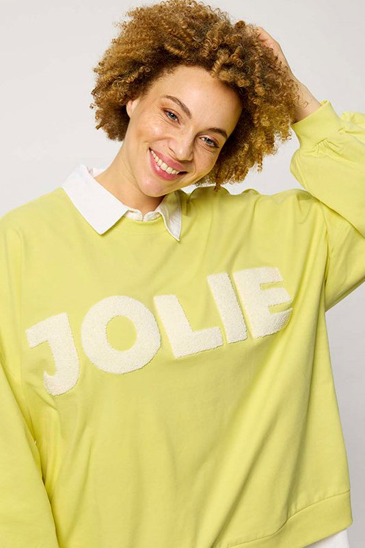 Bella Oversize Sweatshirt Gul