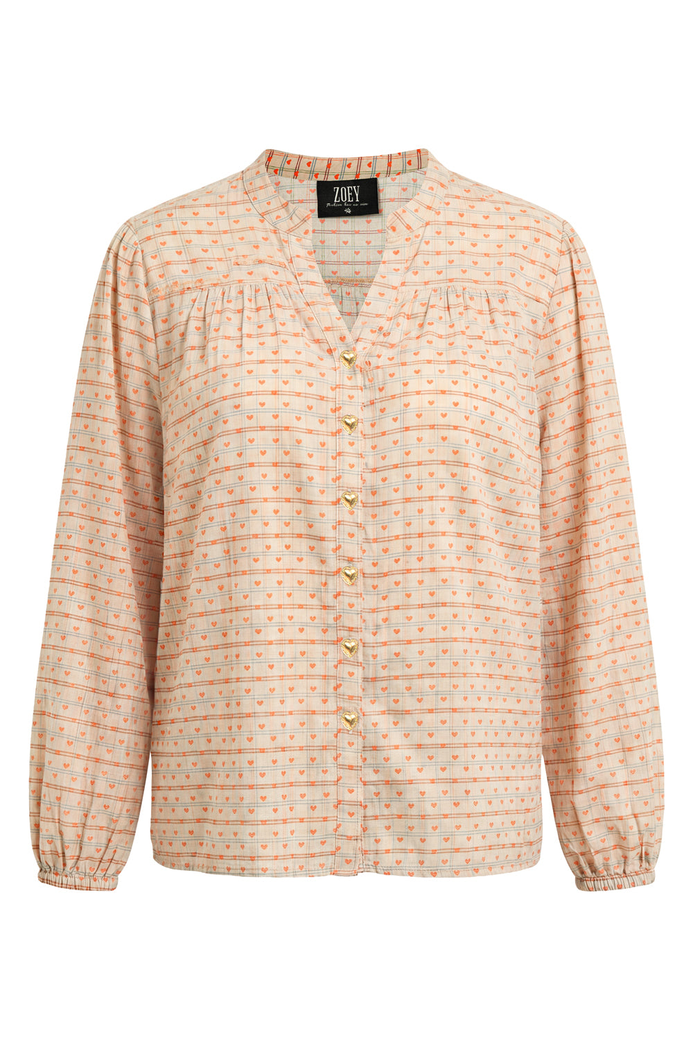 Yara Bluse med hjerter