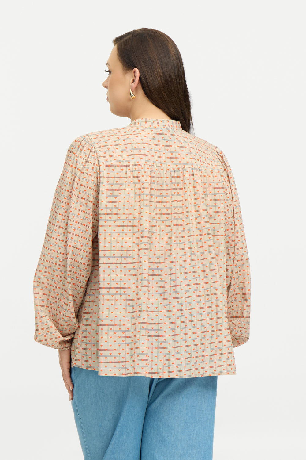 Yara Bluse med hjerter