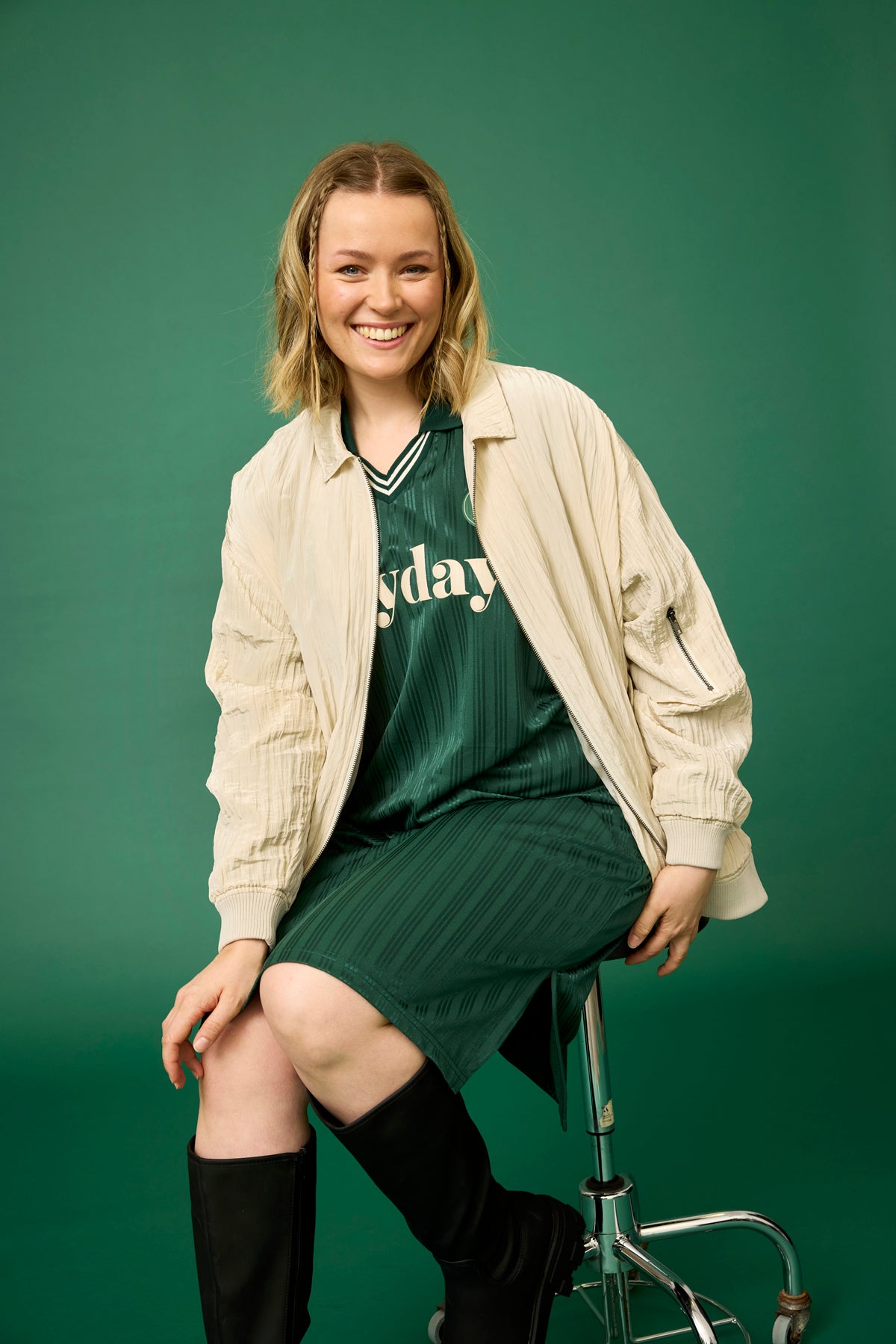 Ivy Sports Kjole Grøn