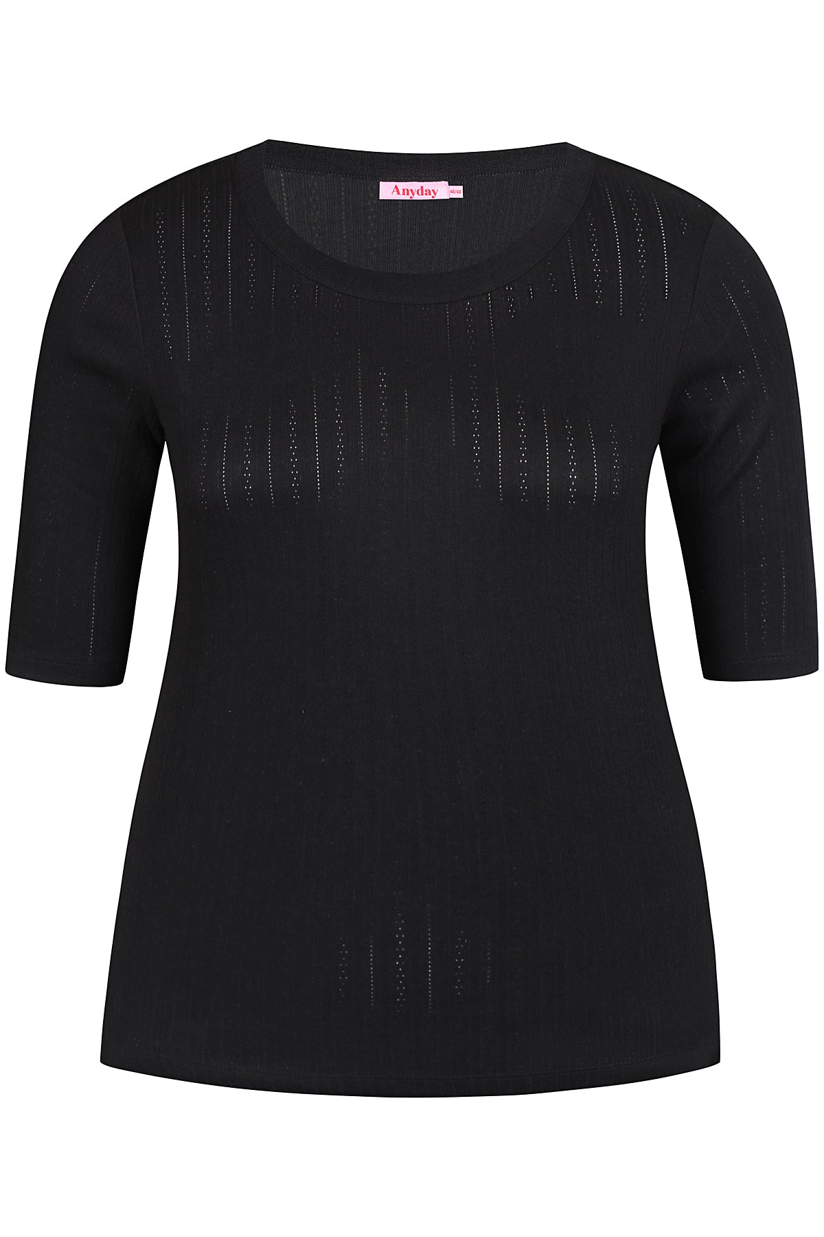 Magnolia T-shirt Sort