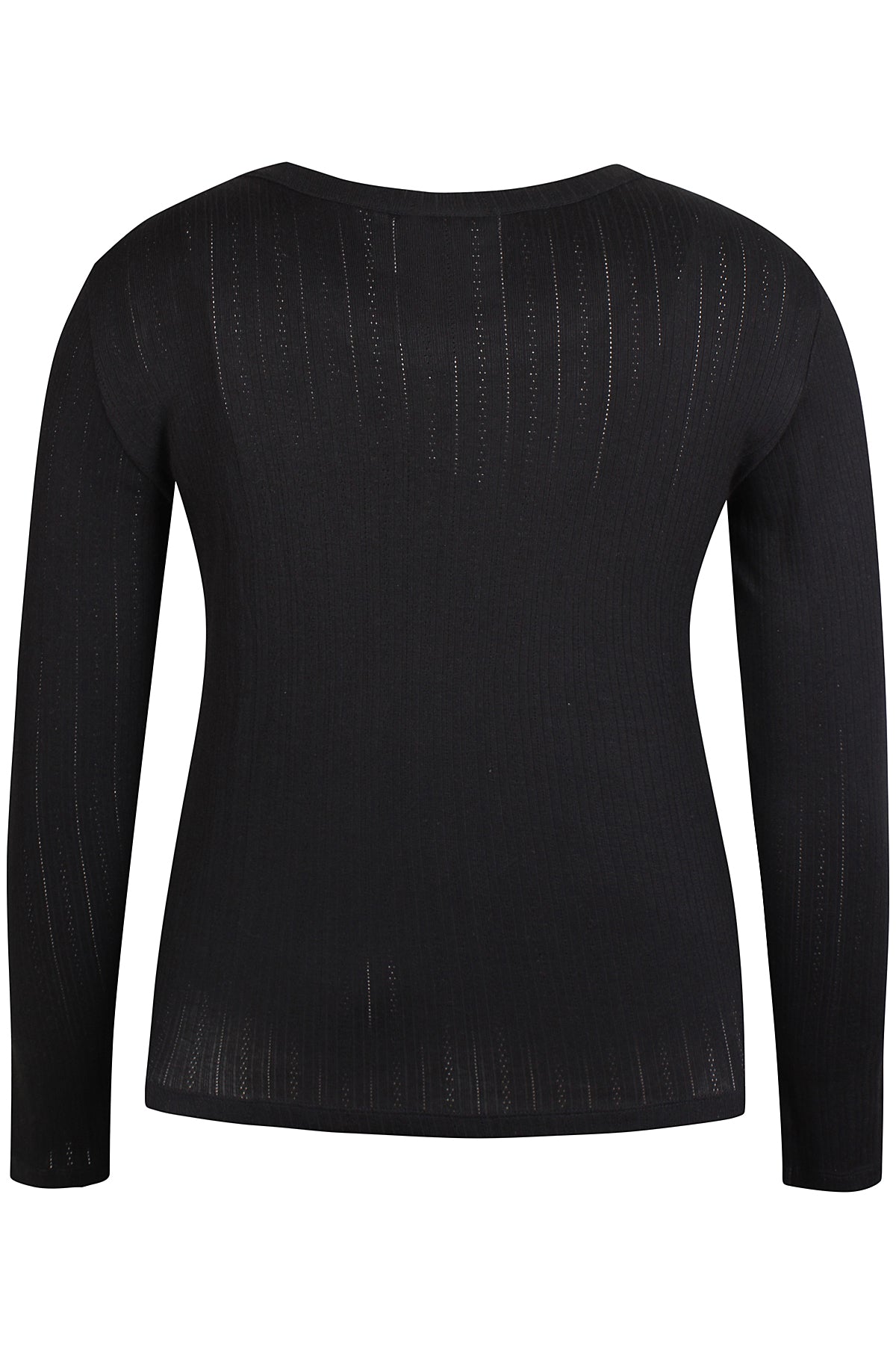 Magnolia langærmet T-shirt Sort