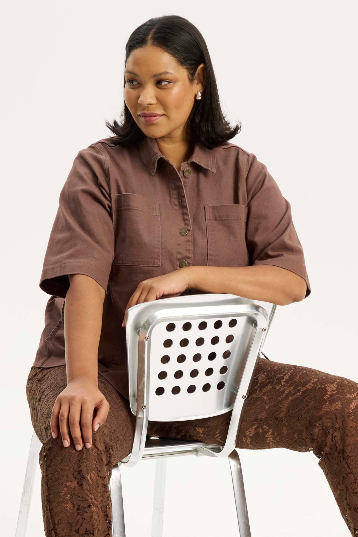 Katina Bluse/let jakke