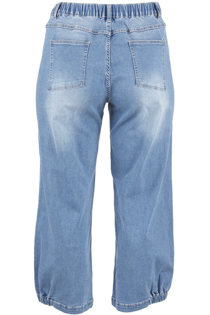 Clara Baggy Bukser Lyseblå Denim