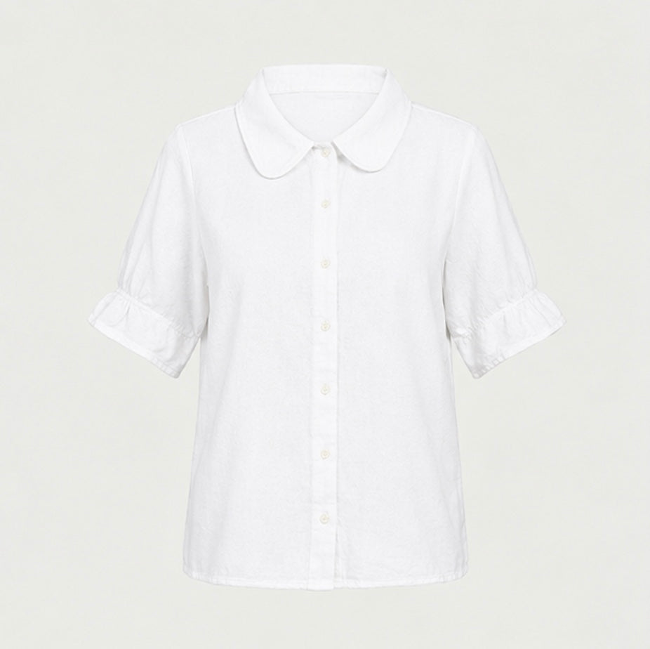 Eja Skjorte Bluse Hvid